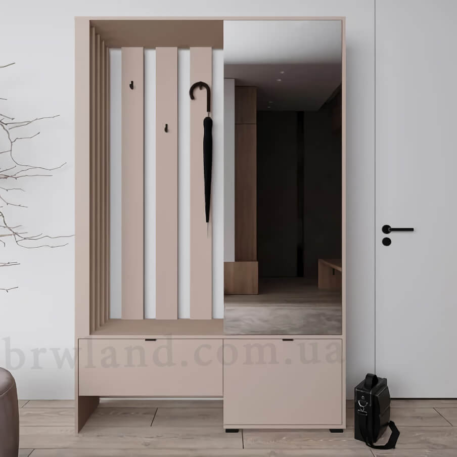 Колір тоффі в інтер'єрі передпокою: тепло карамелі для затишного привітання