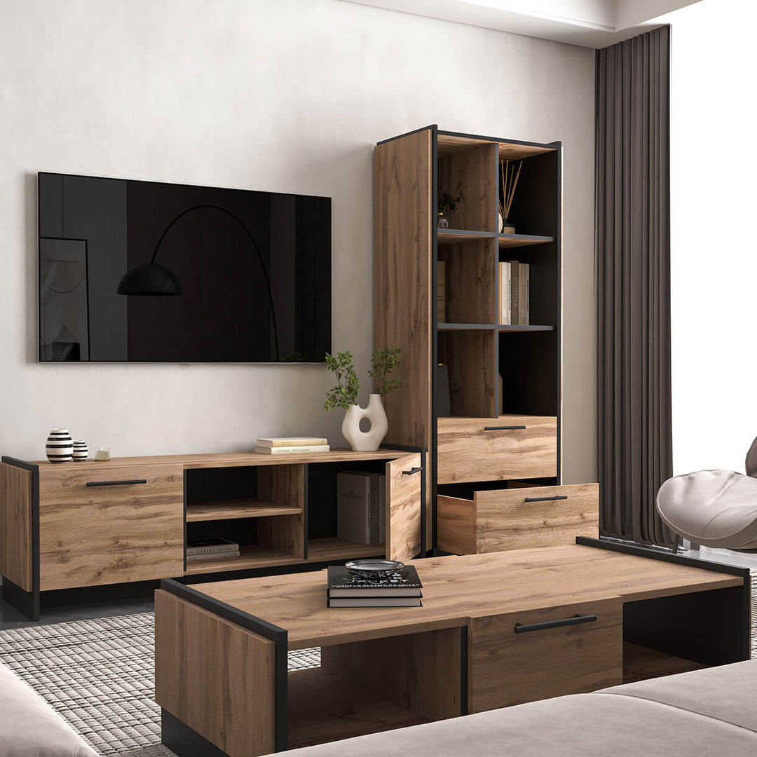 Фото наповнення меблів у вітальню AMINO MEBELBOS