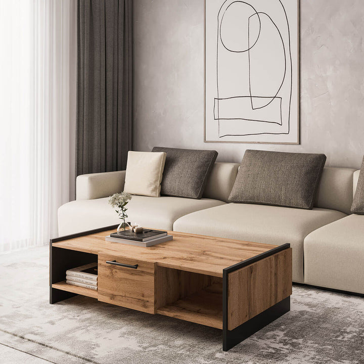 Фото журнального столика AMINO MEBELBOS 1S в інтер'єрі вітальні