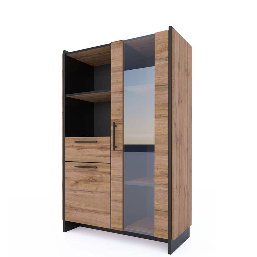 Фото низької вітрини AMINO MEBELBOS 1D1W1S