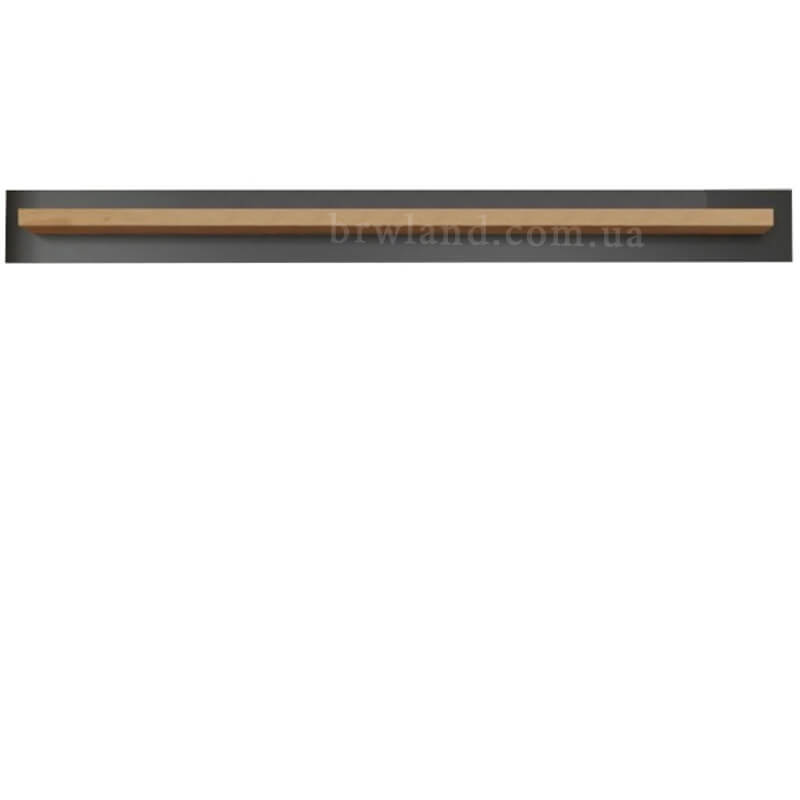 Фото полиці АНТАРЕС ГЕРБОР POL150 дуб тахо / чорний