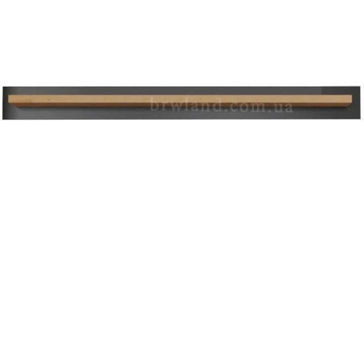 Фото полиці АНТАРЕС ГЕРБОР POL150 дуб тахо / чорний