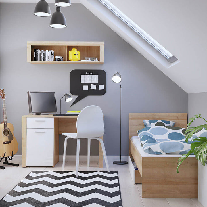 Фото шухляди ліжка BALDER BRW SZU
в інтер'єрі дитячої