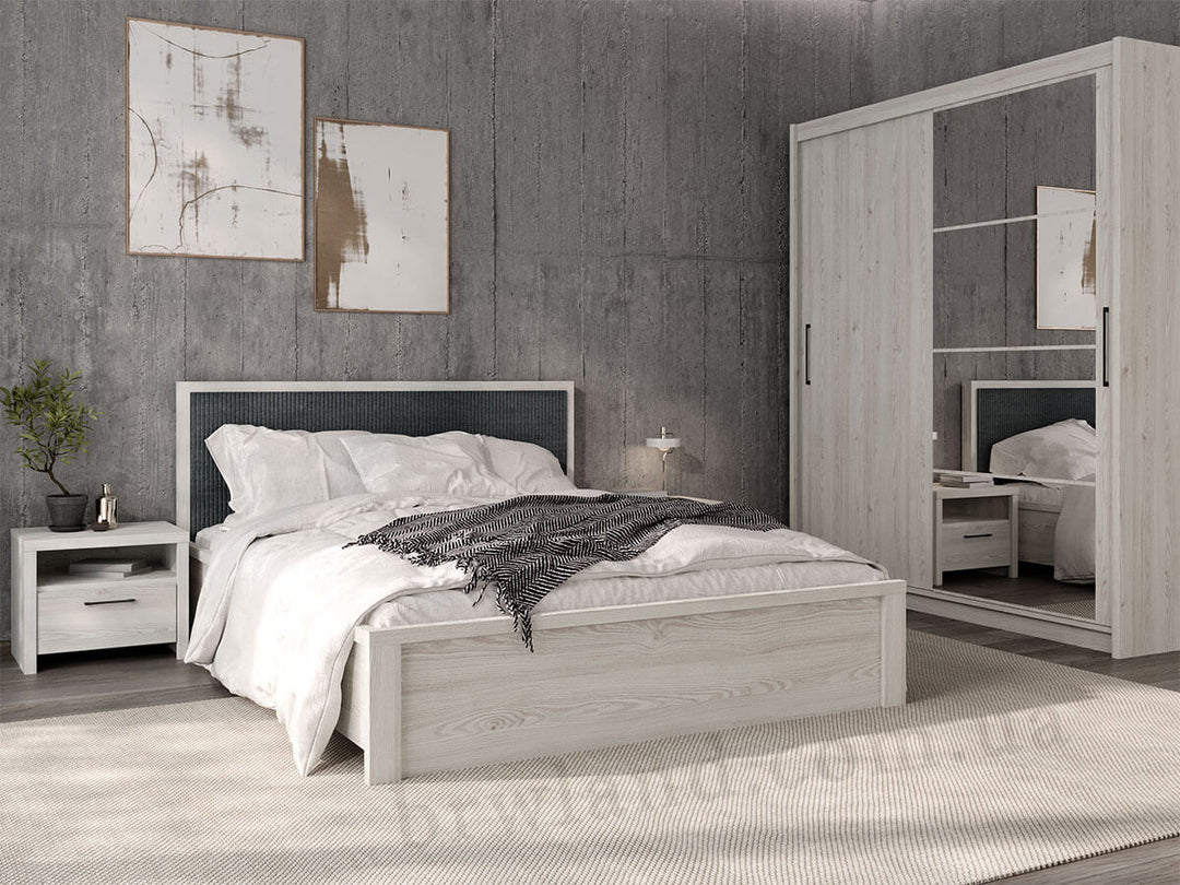 Фото ліжка БЛАНШ БРВ LOZ160 LUX (каркас) в інтер'єрі спальні