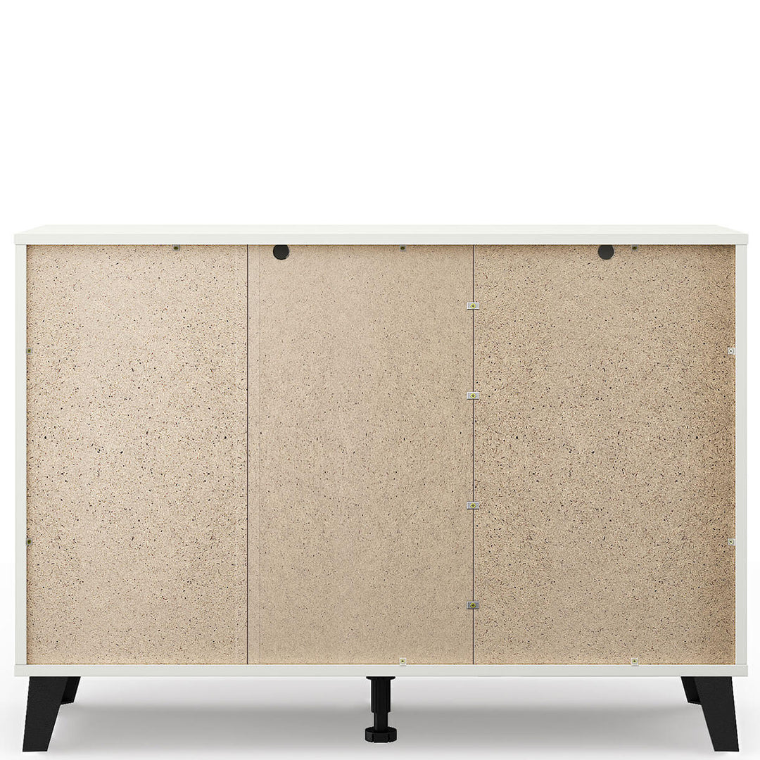 Фото тильної сторони білого комода BORG MEBELBOS 1D3S