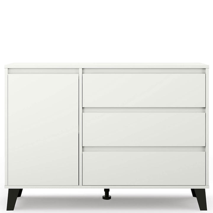 Фото білого комода BORG MEBELBOS 1D3S