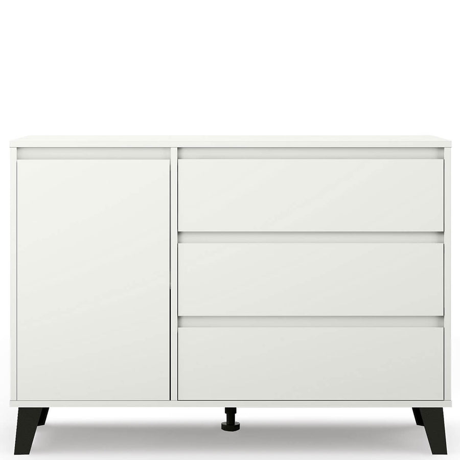 Фото білого комода BORG MEBELBOS 1D3S