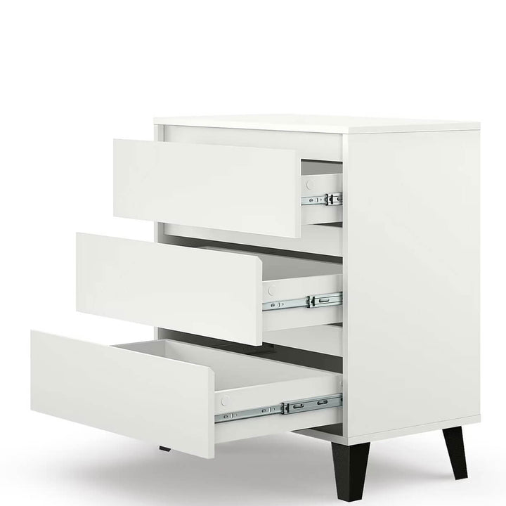 Фото наповнення білого комода BORG MEBELBOS 3S/70