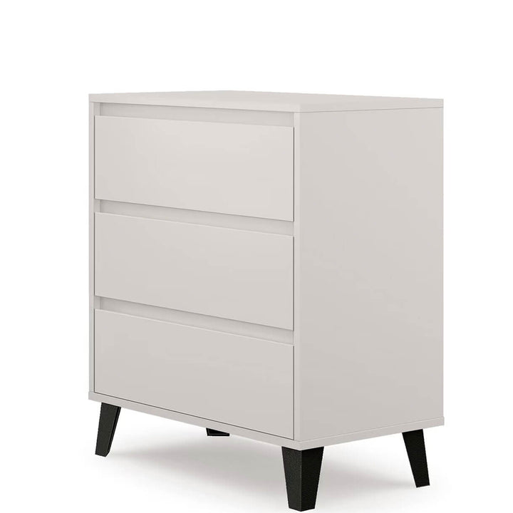 Фото вигляду збоку комода BORG MEBELBOS 3S/70 кашемір