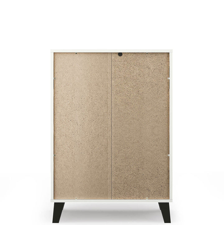 Фото тильної сторони білого комода BORG MEBELBOS 4S/70