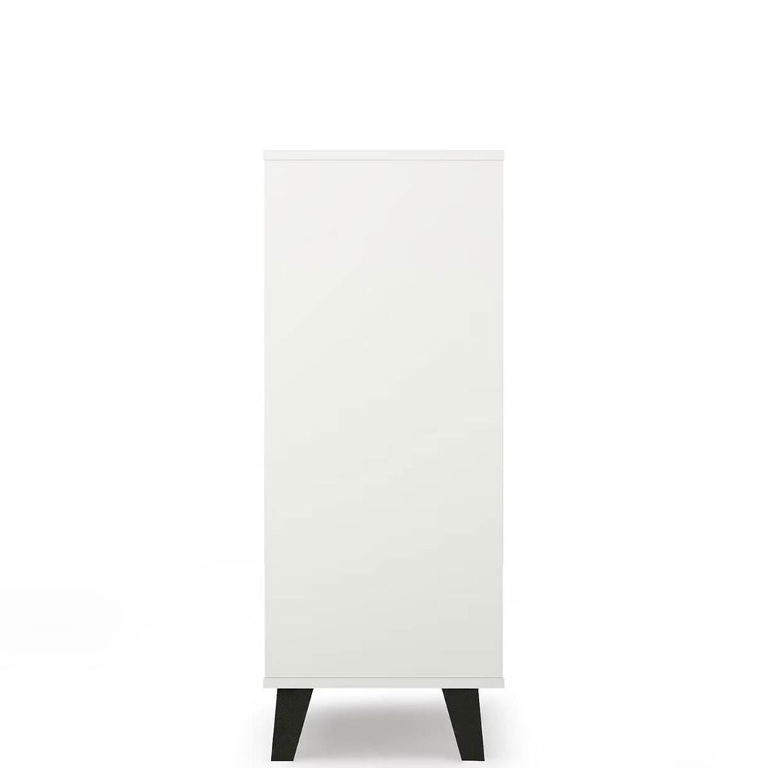 Фото бокової сторони білого комода BORG MEBELBOS 4S/70