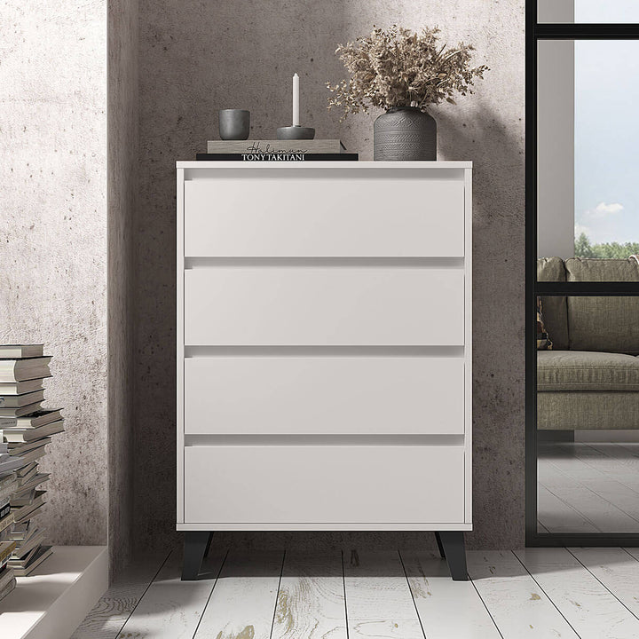 Фото комода BORG MEBELBOS 4S/70 кашемір в інтер'єрі