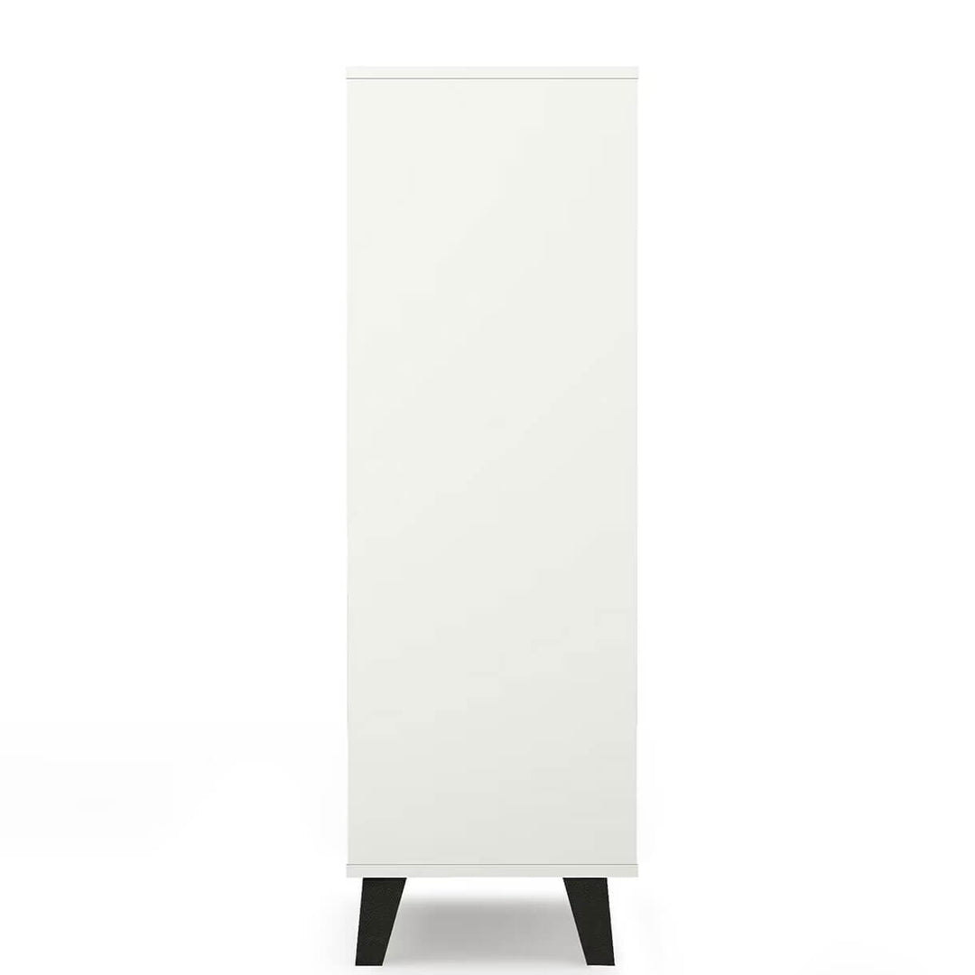 Фото бокової сторони білого комода BORG MEBELBOS 5S/40