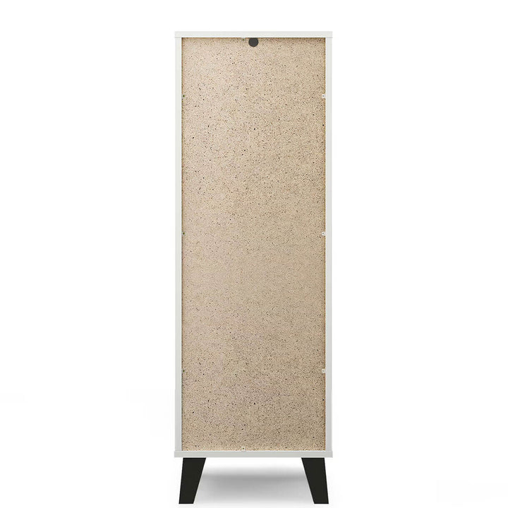 Фото тильної сторони білого комода BORG MEBELBOS 5S/40