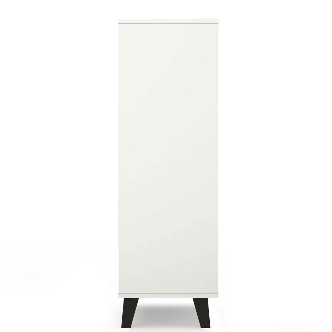 Фото бокової сторони комода BORG MEBELBOS 5S/40 білий / кашемір