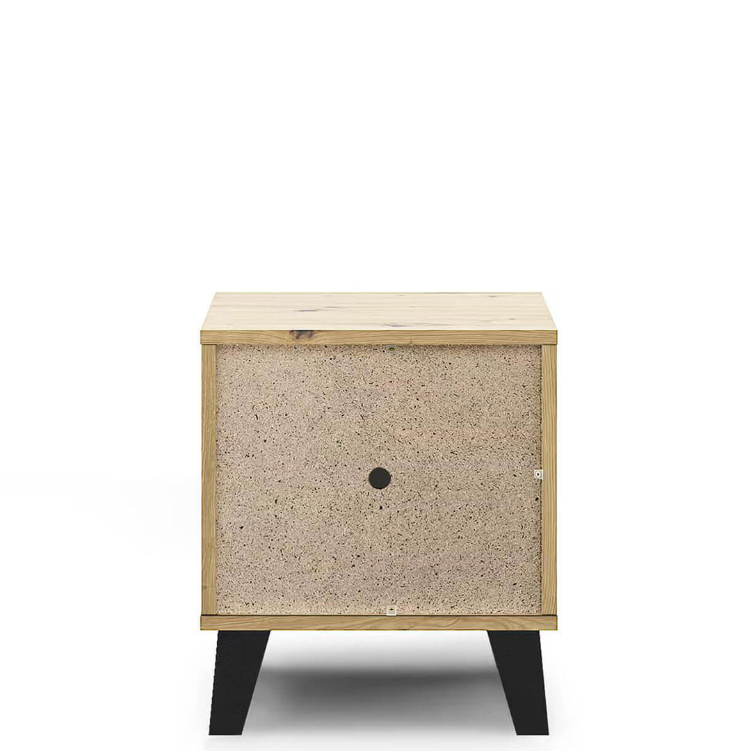 Фото тильної сторони приліжкової тумбочки BORG MEBELBOS 1S дуб артизан