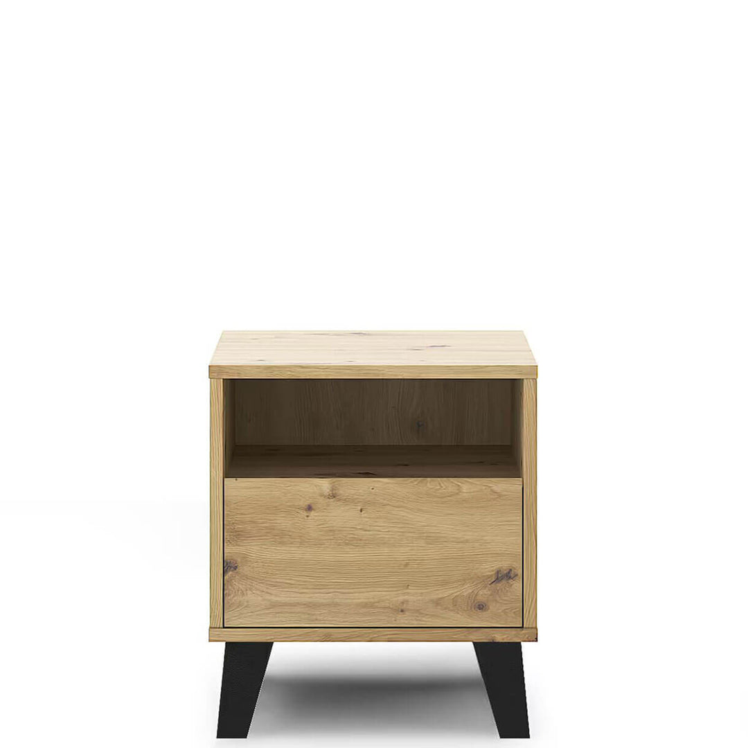 Фото приліжкової тумбочки BORG MEBELBOS 1S дуб артизан