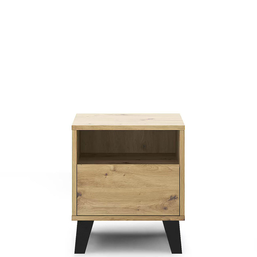Фото приліжкової тумбочки BORG MEBELBOS 1S дуб артизан