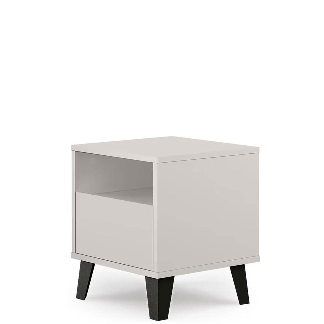 Фото вигляду збоку приліжкової тумбочки BORG MEBELBOS 1S кашемір