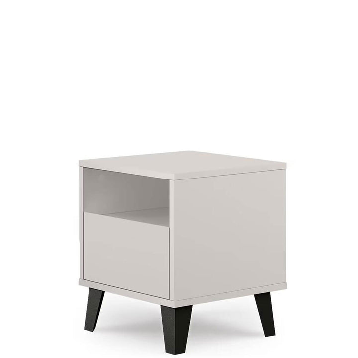 Фото вигляду збоку приліжкової тумбочки BORG MEBELBOS 1S кашемір