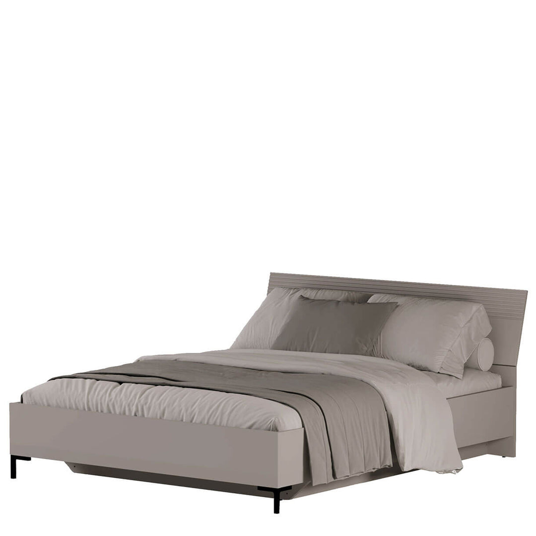 Фото вигляду збоку ліжка 160 з підйомним механізмом DOMINICA MEBELBOS