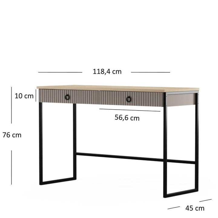 Фото розмірів туалетного столика DOMINICA MEBELBOS 2S
