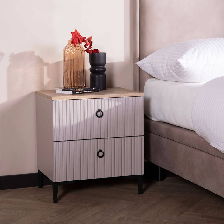 Фото приліжкової тумби DOMINICA MEBELBOS 2S в інтер'єрі