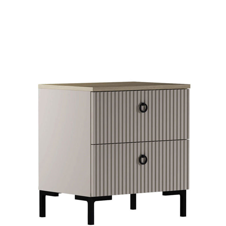 Фото вигляду збоку приліжкової тумби DOMINICA MEBELBOS 2S