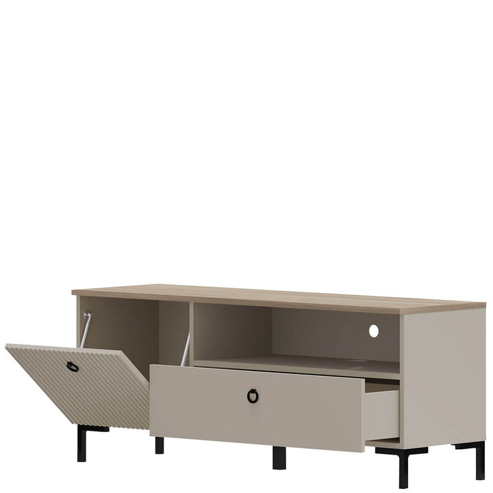 Фото наповнення тумби під телевізор DOMINICA MEBELBOS 1K1S