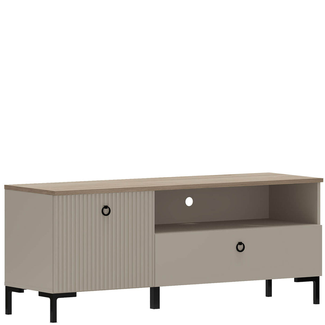 Фото вигляду збоку тумби під телевізор DOMINICA MEBELBOS 1K1S