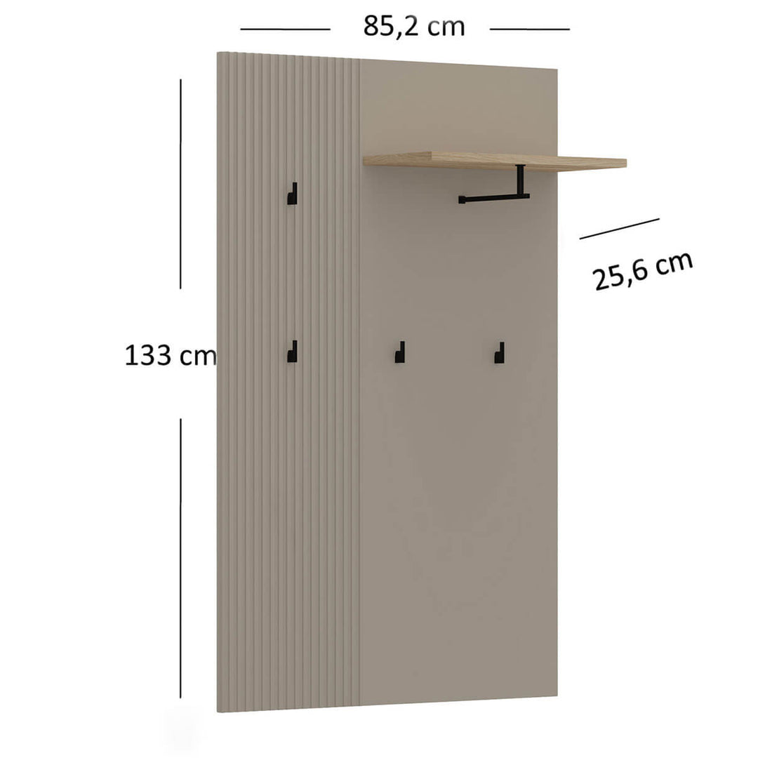 Фото розмірів вішака 85 DOMINICA MEBELBOS