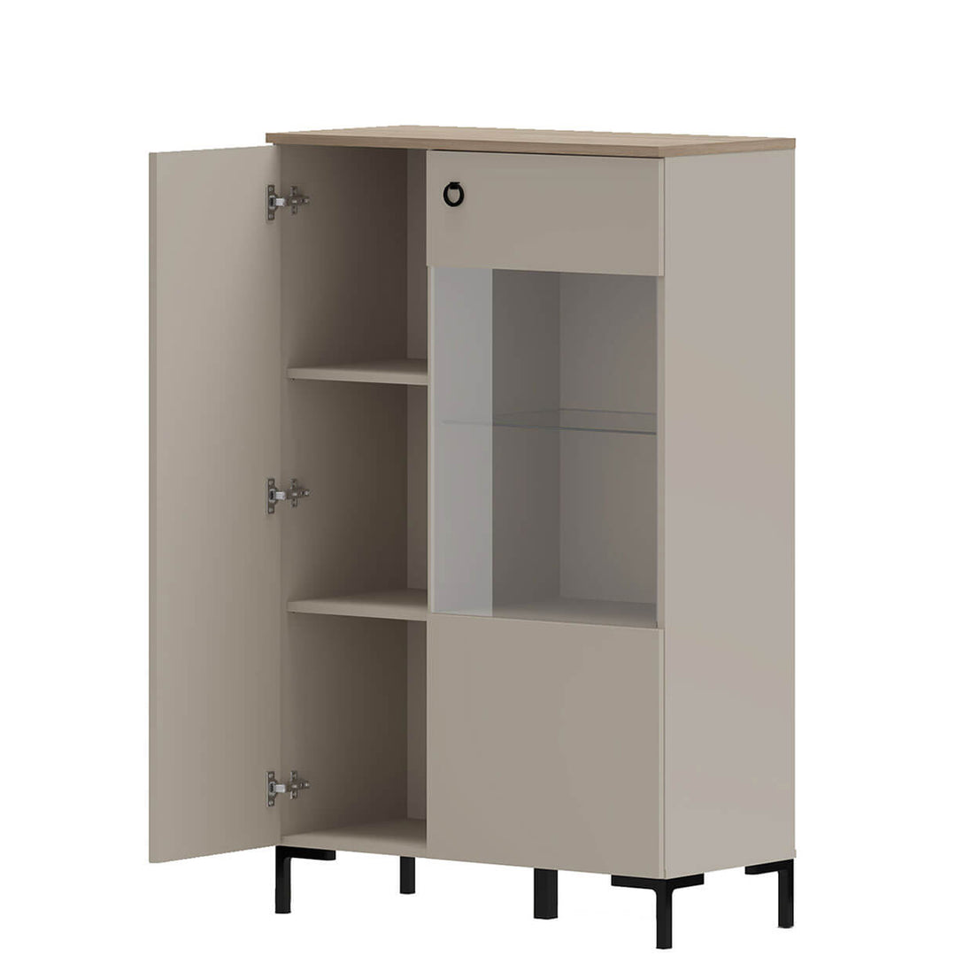 Фото наповнення низької вітрини DOMINICA MEBELBOS 1D1W