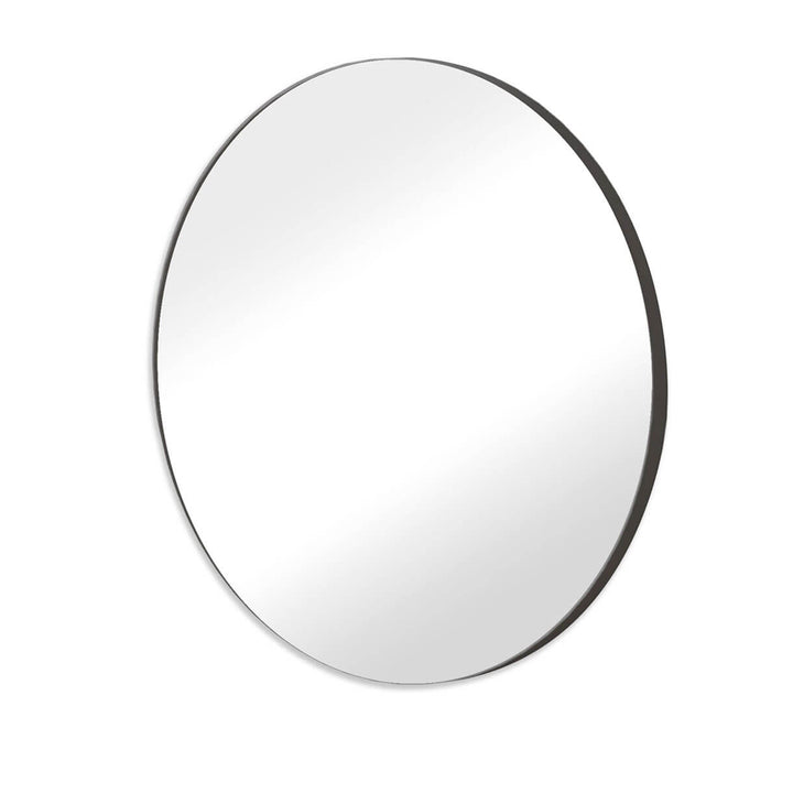 Фото вигляду збоку круглого дзеркала 80 DOMINICA MEBELBOS