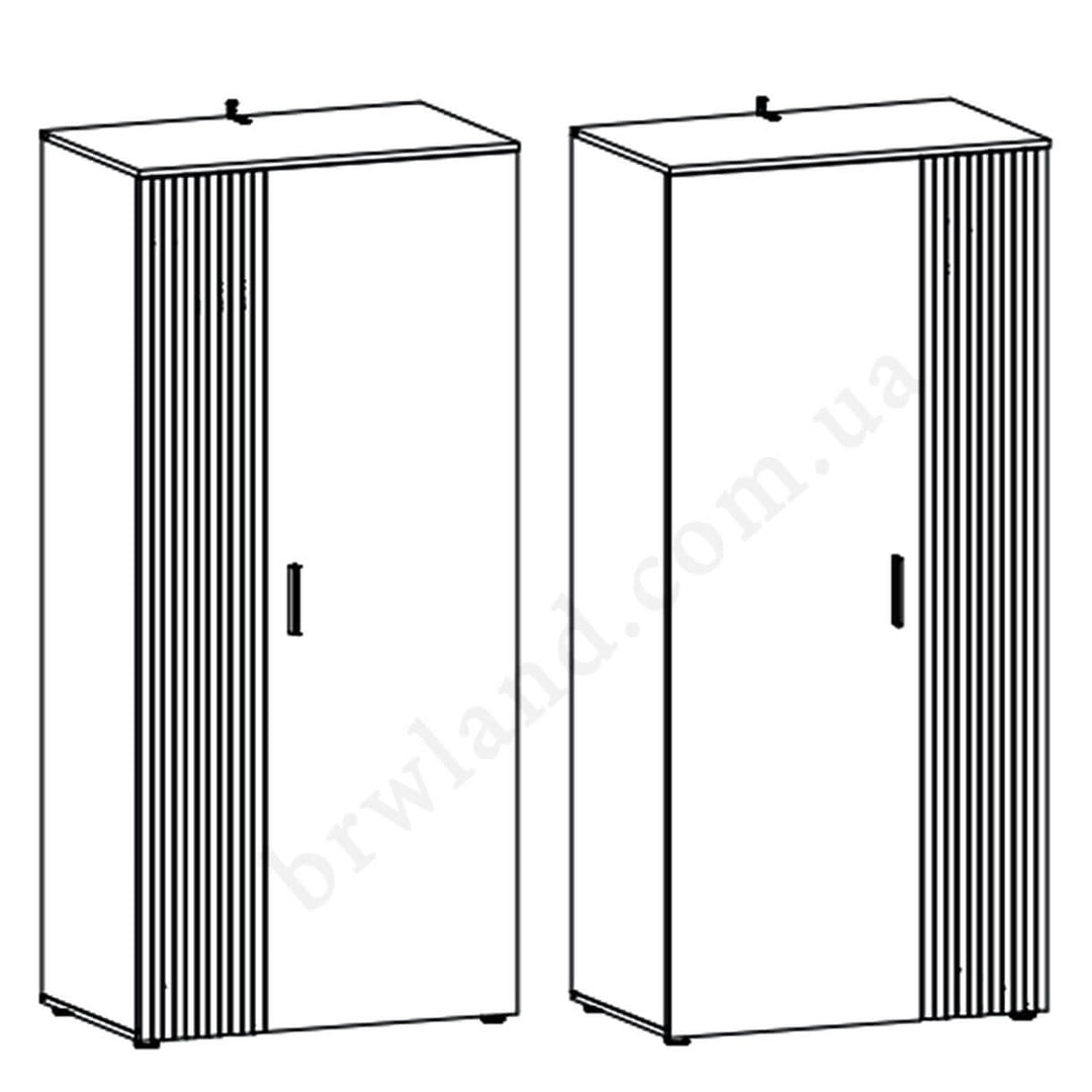 Фото варіантів монтажу фасадів шафи ESTEBAN MEBELBOS 2D