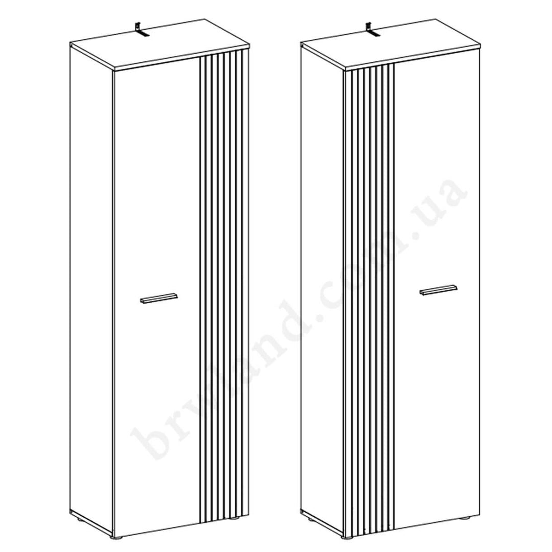Фото варіантів монтажу фасадів шафи ESTEBAN MEBELBOS 2D/40