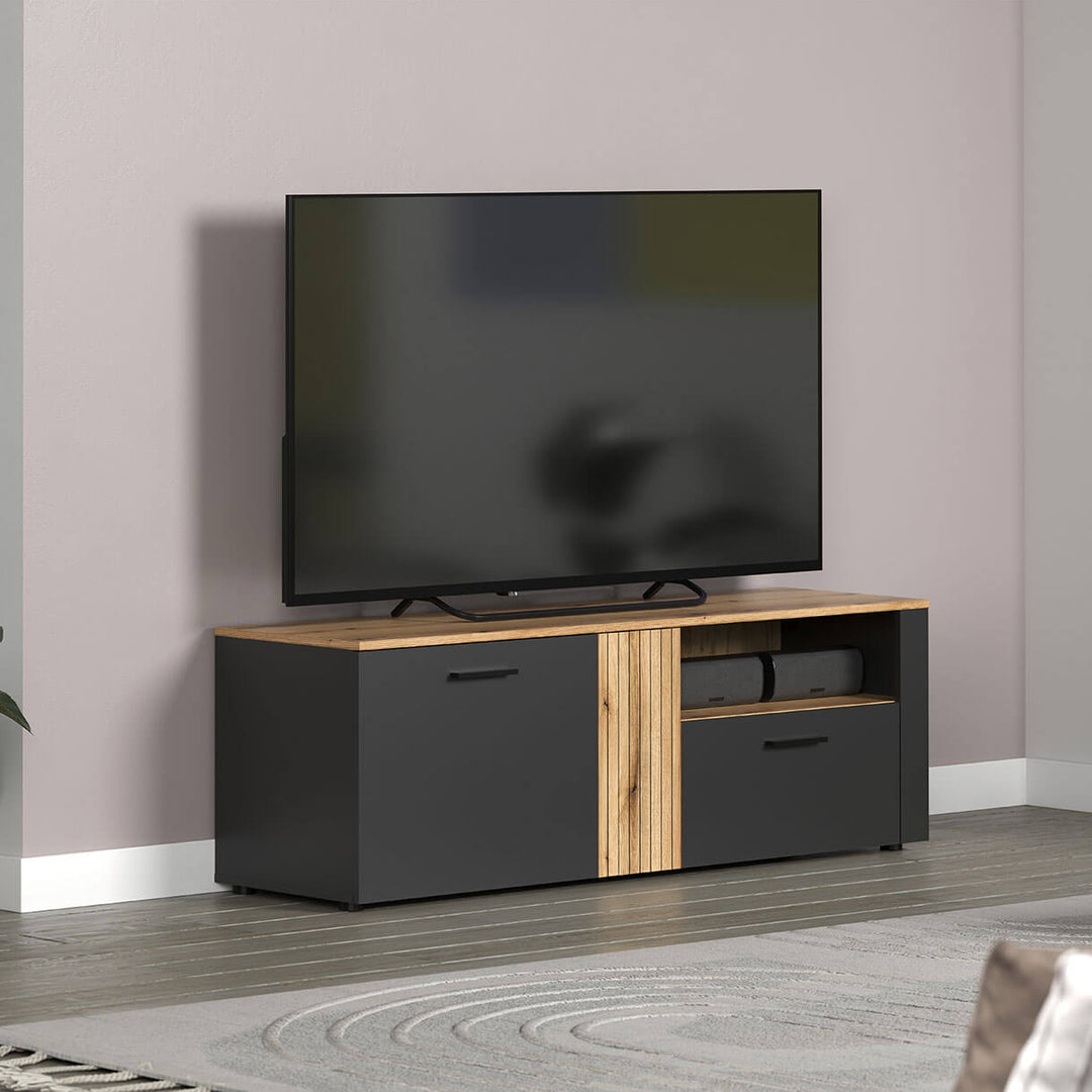 Фото тумби під телевізор ESTEBAN MEBELBOS 2D1S в інтер'єрі