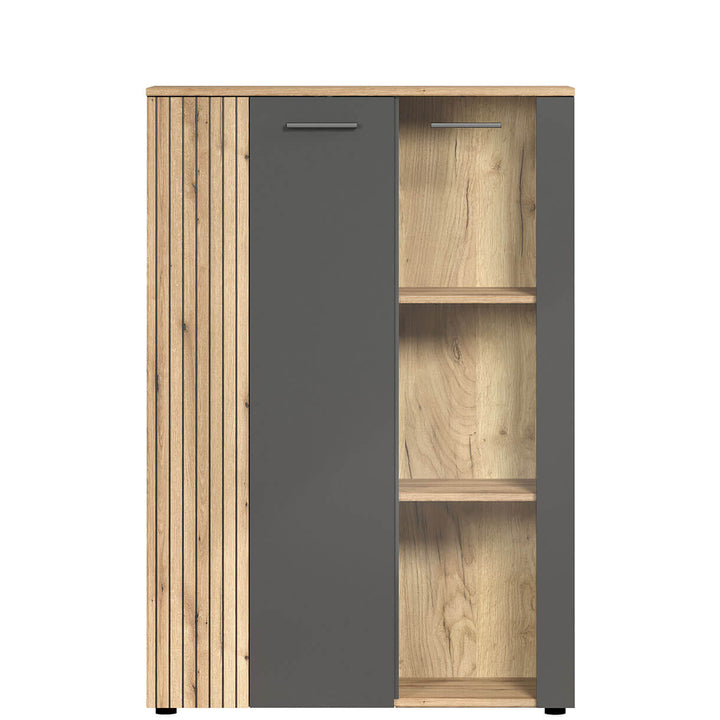 Фото вигляду спереду низької вітрини ESTEBAN MEBELBOS 2D1W