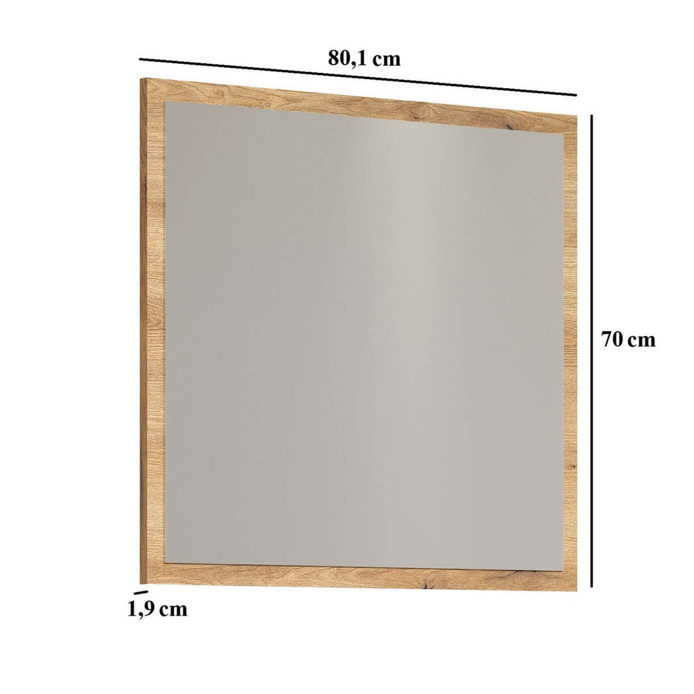 Фото розмірів дзеркала 80 ESTEBAN MEBELBOS