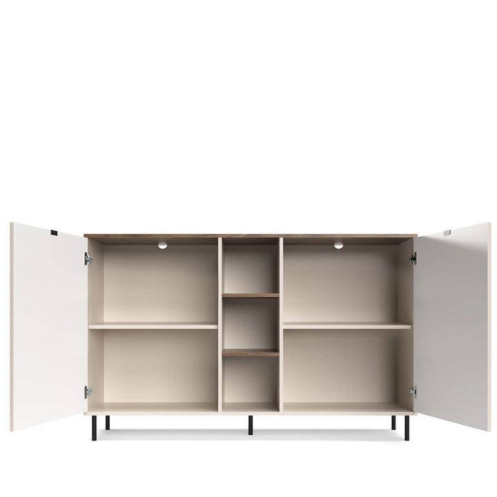 Фото наповнення комода з полицями EVO MEBELBOS 2D