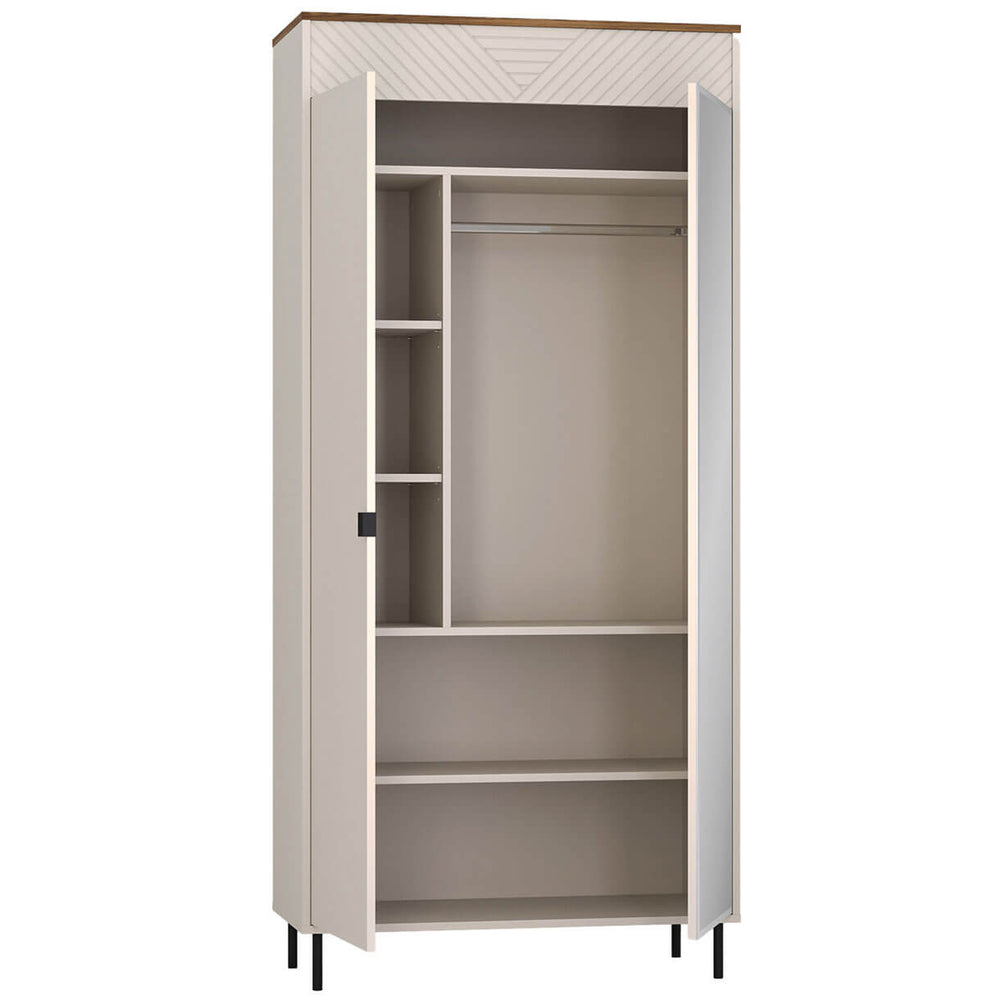 Фото наповнення шафи з зеркалом EVO MEBELBOS 2D/40