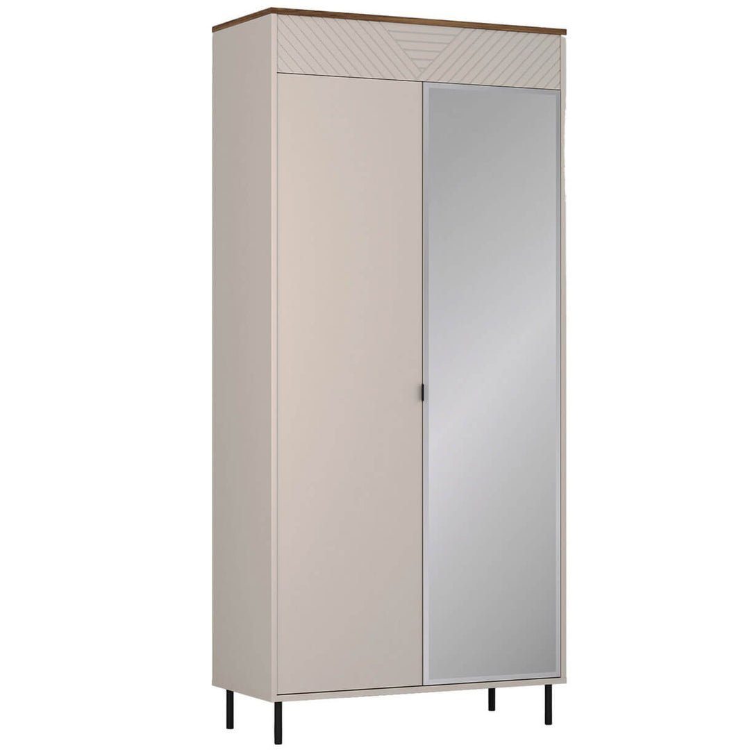 Фото шафи з зеркалом EVO MEBELBOS 2D/40