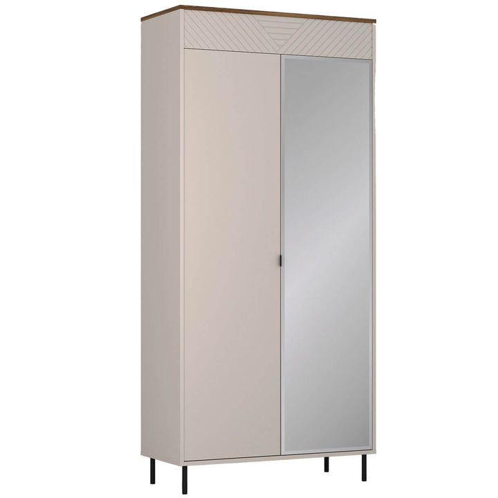 Фото шафи з зеркалом EVO MEBELBOS 2D/40