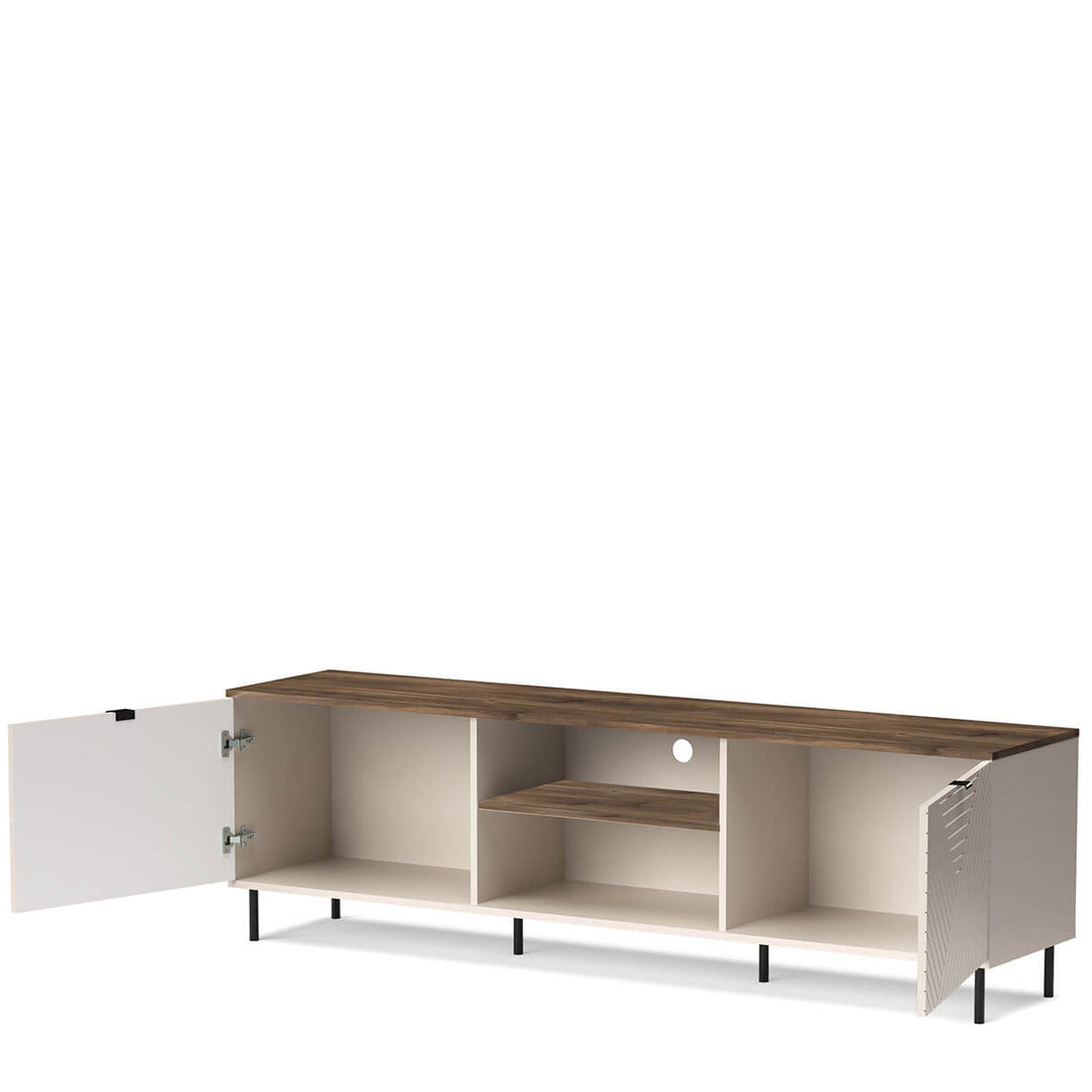 Фото вигляду збоку тумби під телевізор EVO MEBELBOS 2D/180