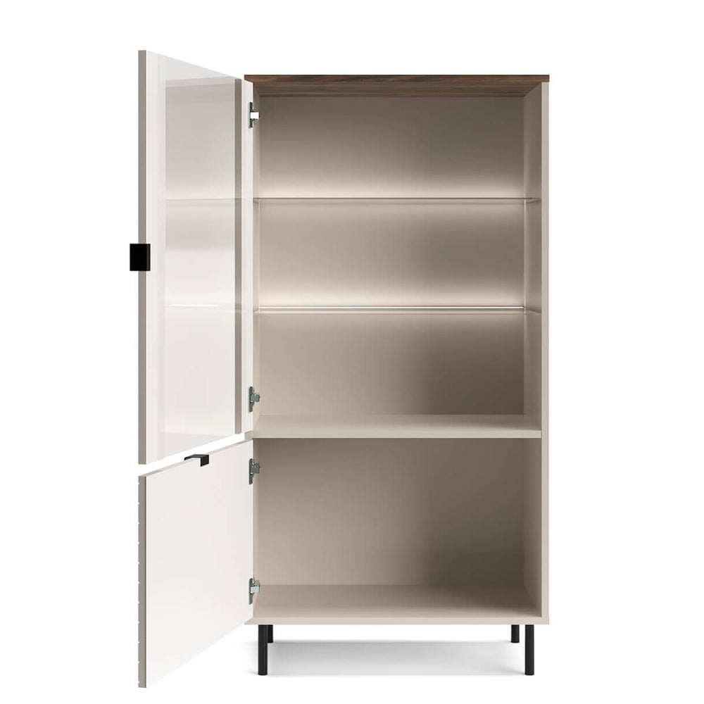 Фото наповнення низької вітрини EVO MEBELBOS 1D1W