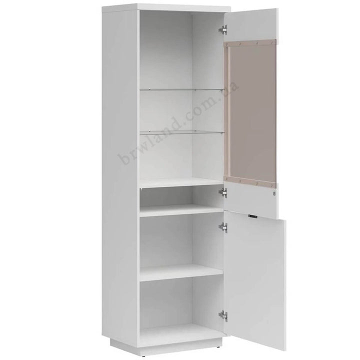 Фото наповнення вітрини FORN BRW REG1D1W білий глянець