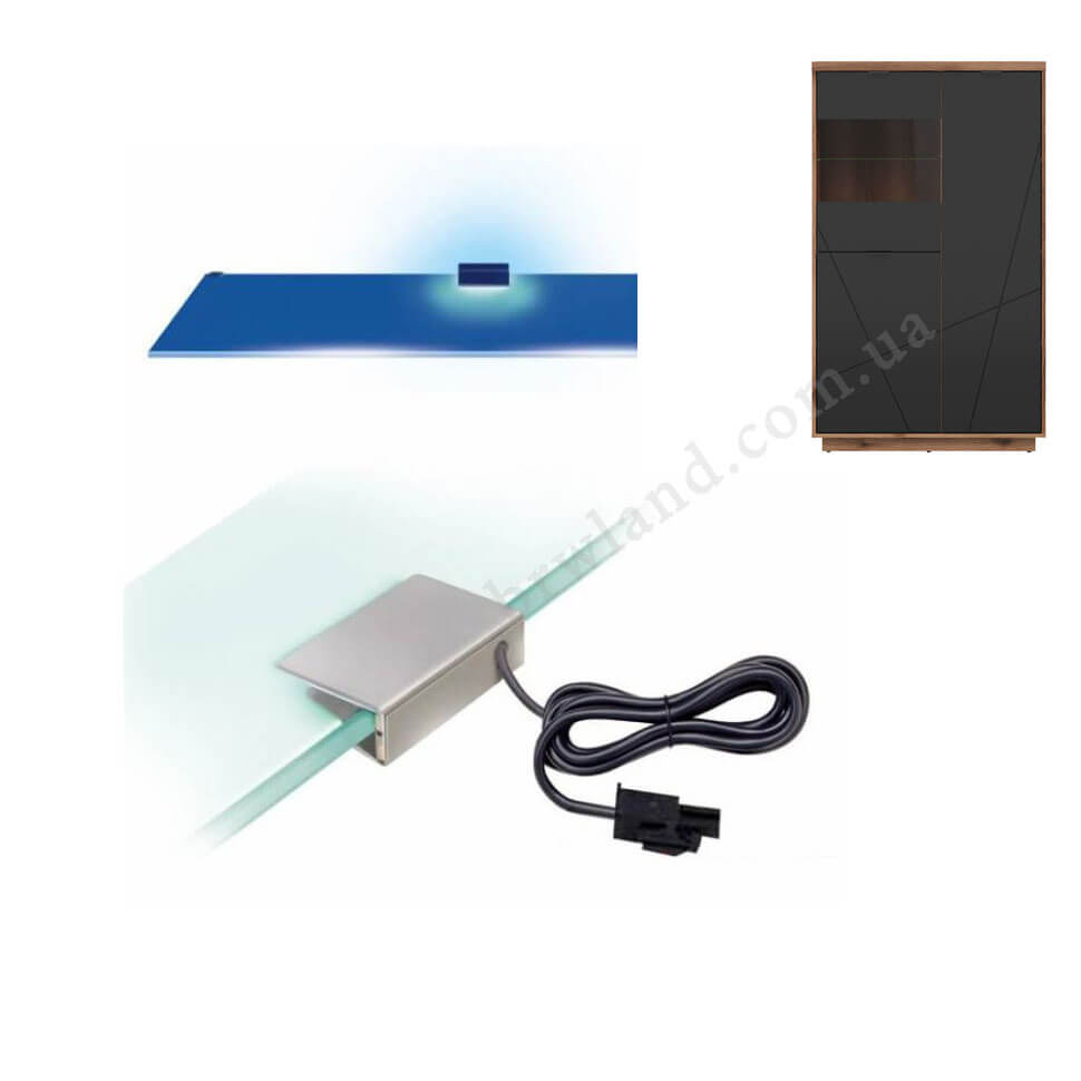 Фото підсвітки вітрини FORN REG2D1W_OPCJA BRW