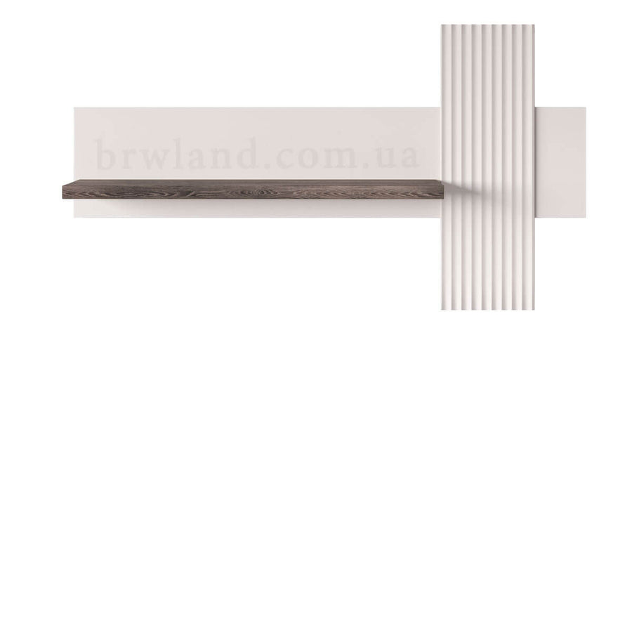 Фото полиці ФРЕСКО БРВ POL150 кашемір / каштан арвадонна мінк