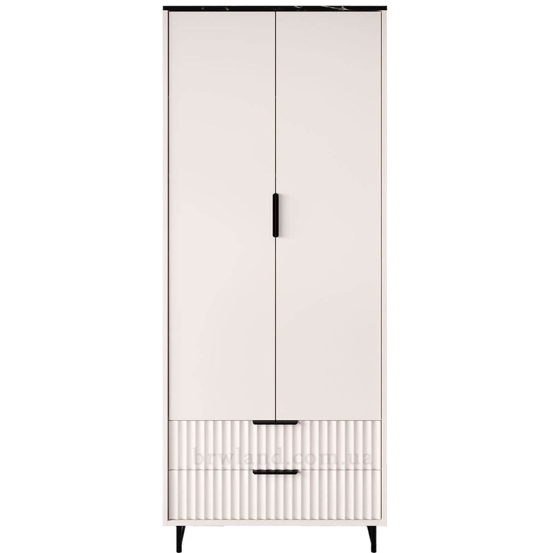 Фото шафи ФРЕСКО БРВ SZF2D2S кашемір / темний мармур