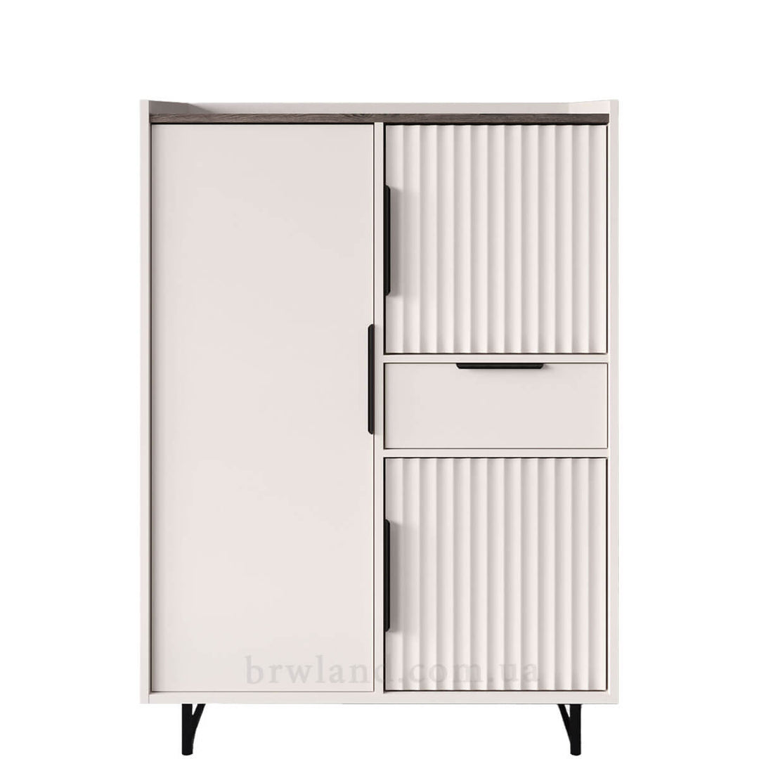 Фото тумби ФРЕСКО БРВ REG3D1S кашемір / каштан арвадонна мінк