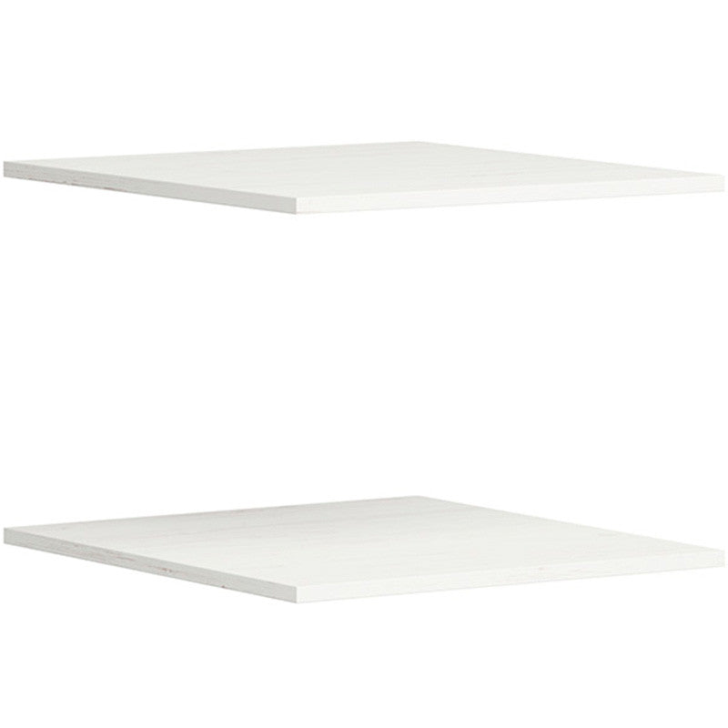 На фото вигляд збоку полиць до шафи FRIJA BRW POL